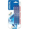 Adlibris Pilot Frixion Clicker m/klik 0,7 mm blå i blister - (3 stk.)