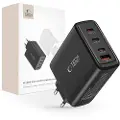 Tech-Protect NC100W-GAN 4-Ports Nettverkslader 100W - 3xUSB-C, USB-A - Svart