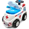 Falk Toys Ambulance ride-on med opbevaringsrum, rat og horn (808-001)