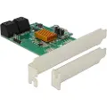 DeLOCK - Lagringskontroll - 4-kanals - SATA 6Gb/s - PCIe 2.0 x1