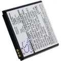 24hShop Batteri for smarttelefon, mobil for Cricket M660, Ascend Q