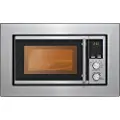 Silva EBM-G 880E, Innebygget, Grill mikrobølge, 17 l, 700 W, Rotasjon, Sort, Rustfritt stål