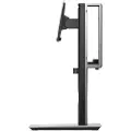 Dell Micro Form Factor All-in-One Stand MFS18 - Stativ - for monitor / mini-PC - skjermstørrelse: 19-27 - monteringsgrensesnitt: 100 x 100 mm - skrivebord - for OptiPlex 30XX, 50XX, 70XX, 9020