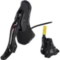 Campagnolo Super Record Hydraulic Eps Venstre Bremsehendel Med Girskifter 140 Mm