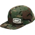 100% 100 % Cap 100 % MACHINE Snapback Hat Camo (NY)