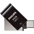 Philips FM64DC152B - USB-flashstasjon - 64 GB - USB 3.1 / USB-C