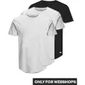 Jack & Jones Noa 3 Pack Kortarmet T-skjorte