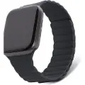 Cyberport Traction - Klokkestropp for smart armbåndsur - koksgrå - for Apple Watch Hermès Series 9, SE 3, Series 10, Series 11, Series 9, Ultra 2, Ultra 3