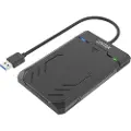 UNITEK Y-3036 - Lagringspakke - 2,5 - SATA 6Gb/s - USB 3.1 (Gen 1) - svart