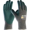 ATG Handske MaxiFlex Comfort S.10 fingerdyppet strikhandske i nylon/lycra med nitril belægning i håndfladen og fingerspidserne