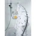 Wenko dusjgardinstang 2,5 x 110-200 cm, krom, aluminium