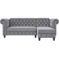 Dorel Home Dorel HomeSjeselong Sovesofa FelixGråSovesofaerFra Homeroom