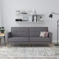 Dorel Home Dorel HomeSofa 3 seters sovesofa LillyGrå3-seters sofaerFra Homeroom