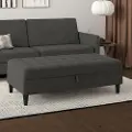 Dorel Home Dorel HomeOttoman med oppbevaring PresleyGråFotskamler & pufferFra Homeroom