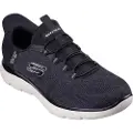 SKECHERS for man. 232469 Slip-ins Summits Key Pace Shoes black (41), Flat, Laces, Casual, Sport