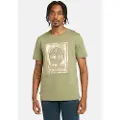 Timberland Stack Logo Camo Kortarmet T-skjorte
