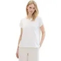 Tom Tailor Fabric Mix Kortarmet T-skjorte