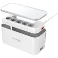 RealPower Realp-410861 Skjøteledning 9 Uttak 1.8 M