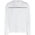 Calvin Klein Split Line Logo Langarmet T-skjorte