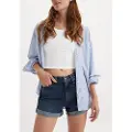 Levi's Rolled 80s Mom Shorts