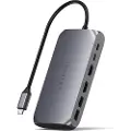 Satechi MULTIMEDIA ADAPTER M1 - Dokkingstasjon - USB-C - 2 x HDMI