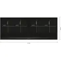 Siemens iQ700 EX275HXC1E - Induksjonskomfyrtopp - 4 plater - Nisje - bredde: 88 cm - dybde: 33 cm - stålramme - svart