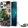 GUESS Guhcp13lhflsb Iphone 13 Pro13 6.1 Flower Strap Telefondeksel