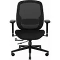 Razer Fujin - Stol - armlener - T-formet - tipping - roterende - maskestoff, metall - svart