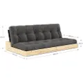Karup DesignBase Sovesofa Tre-setersBeigeSovesofaerFra Homeroom