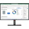 Lenovo ThinkVision P27h-30 - LED-skjerm - 27 - 2560 x 1440 QHD @ 60 Hz - IPS - 350 cd/m² - 1000:1 - 4 ms - HDMI, DisplayPort, USB-C - ravnsort
