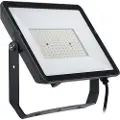 Signify Flomlys, Sort, IP65, Metall, 150 W, LED, 3000 K
