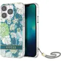 GUESS Guhcp13lhflsn Iphone 13 Pro13 6.1 Flower Strap Telefondeksel