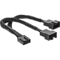 InLine 33328Y, 0,15 m, 4-pin PWM, 2 x 4-pin PWM, Hankjønn, Hunkjønn, Rett