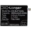 24hShop Batteri for SmartPhone, mobil for MAXON MX X3, MX-X3, T-King MX X3 og andre.