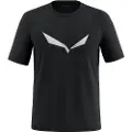 Salewa Solid Logo Dry Kortarmet T-skjorte
