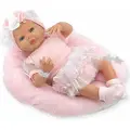Berjuan Gjenfødt Ballerina Tulle Kiss Mekanisme Og Sminke Pute Babydukke 50 Cm