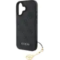GUESS iPhone 16 4G Charms Collection Hybrid-deksel - Grå