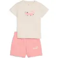 Puma Minicats Sandy Adventures Tee and Shorts Set Toddler, Clothing, Alpine Snow, 12-18M