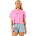 Rip Curl Sun & Sea Crop Kortarmet T-skjorte