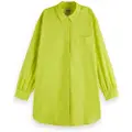 Scotch & Soda U9b00628t Oversized Skjorte Med Lange Ermer