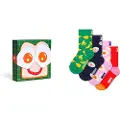 Happy socks Mask Gift Set Crewsokker 4 Par