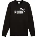 Puma Essentials No. 1 Logo Crew Men, Men, Black, XL