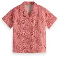 Scotch & Soda 179336 Kortarmet Skjorte