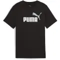 Puma Essentials Colour No.1 Logo Tee Youth, Clothing, Black, 5-6Y