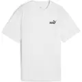Puma ESS Small No. 1 Logo Relaxed Tee Youth, Clothing, White, 7-8Y