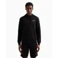 EA7 for man. 7M000569_AF13512 Cotton zip hoodie Logo Series black (XXS), Casual, Sport, Multisport