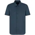 Armani Exchange Xm000624_af13184 Kortarmet Skjorte
