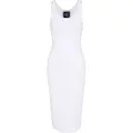 Armani Exchange Xw000820_af13729 Ermeløs Midikjole