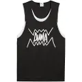 Puma Jaws Core Basketball Tank Men, Clothing, Black, XL