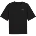 Puma WARDROBE ESS Boxy Tee Men, Clothing, Black, L